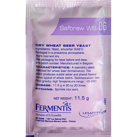 Купить Fermentis Пивные дрожжи сухие Safbrew  WB-06 11,5 г