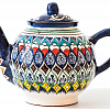 Заварочный чайник 1.6 л Риштанская керамика, микс