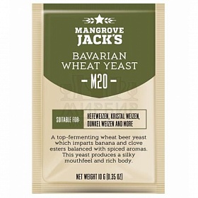 Купить Mangrove Jack's Пивные Дрожжи верхового брожения Bavarian Wheat M20, 10г