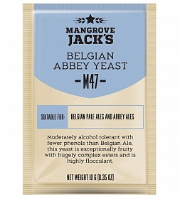 Купить Mangrove Jack's Пивные Дрожжи верхового брожения Belgian Abbey M47, 10г