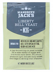 Купить Mangrove Jack's Пивные Дрожжи верхового брожения Liberty Bell Ale M36, 10г