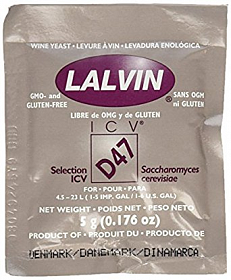 Купить Винные дрожжи Lalvin ICV D 47, 5 г