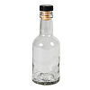Бутылка с пробкой Домашний Самогон 0,25 л